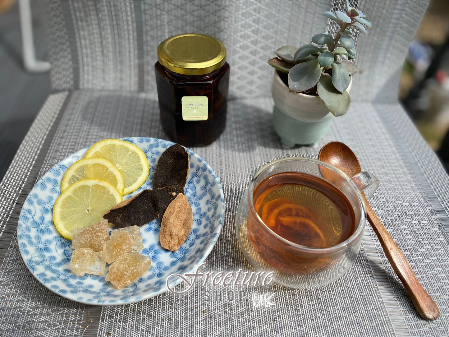 老陳皮冰糖燉檸檬 Stewed Tangerine Peel with Lemon & Rock Sugar (No Additives)